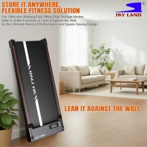 2-in-1 Walking Pad & Massager EM-1309, LED Display, Remote, 2HP Motor, 100KG Capacity - Image 4