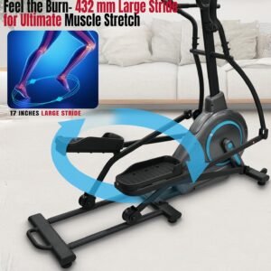 Elliptical Cross Trainer EM-1569, Magnetic Resistance, App Support, Home Cardio Machine - Image 6