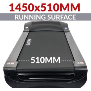 Semi Commercial Treadmill EM-1237, 7HP Peak with Auto Incline 20%, LCD Display, 150KG User Capacity - Image 5