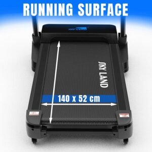 Foldable Treadmill EM-1204, 7HP AC/DC Motor, Auto Incline 20%, 150KG Max Capacity, 22KM/H Speed - Image 6